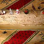 recette Bûche aux poires et aux spéculoos