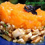 recette Fricassée de poulet et sa purée de carottes à l'orange