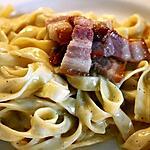 recette Tagliatelle sauce au chèvre