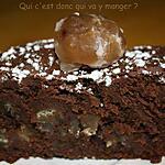 recette Fondant aux marrons et chocolat noir, sans gluten et sans lactose