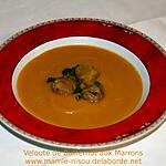 recette Velouté de Butternut aux Marrons & au Safran