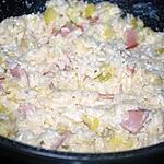 recette risotto aux courgettes et bacon