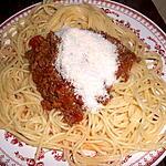 recette Spaghetti a la bolognaise