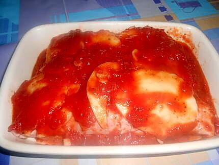 Involtini prosciutto cotto cavolfiore e patate (jambon cuit chou fleur et pommes de terre) 430