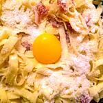recette Tagliatelles carbonara