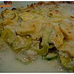 recette Gratin de courgettes à l'amande