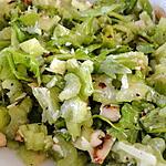recette Salade de céleri aux amandes et au parmesan