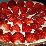 recette tarte aux fraises crème pâtissière au mascarpone