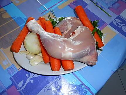 Pollo carote e patate (poulet carottes et pommes de terre) 430