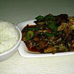 recette bouillon de poulet sauté au riz blanc