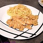 recette Poulet au curry et lait de coco