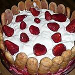 charlotte. : recette charlotte de framboises aux pralines
