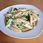 recette Penne aux brocolis et gorgonzola