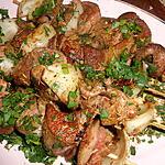recette Brochette de rognon et foie de porc au cumin