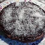 recette Moelleux chocolat-caramel noix de coco