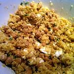 recette Couscous au Curry, Pois Chiches et Feta