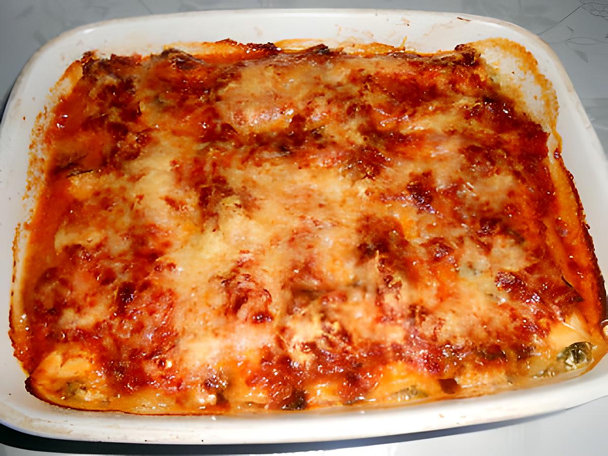 Cannelloni blette et brocciu gratines 430