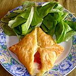 recette feuilletés au jambon et à la béchamel