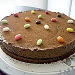 recette GATEAU A LA MOUSSE DE CHOCOLAT