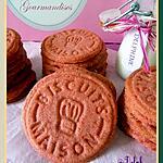 recette Sablés aux pralines roses.