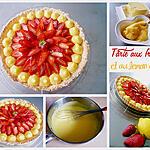 recette Tarte aux fraises et au lemon curd
