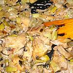 recette Fondue de poireaux et panais à la cannelle