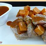 recette Filet mignon aux patates douces, sauce porto