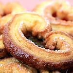 recette Palmiers au sucre et beurre de cacahuètes