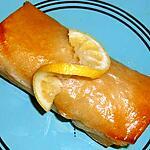 recette Brick saumon et fondu de poireaux