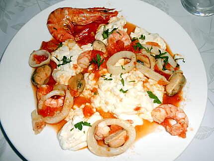 Fruits de mer alla ricotta 430