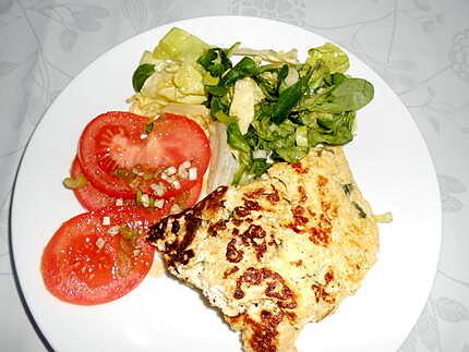 Omelette au brocciu 430