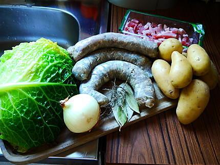 Chou Vert Saucisse Cookeo Chou Braise A La Saucisse De Morteau