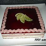 recette Le Duo Acidulé (Entremets Citron Framboises)