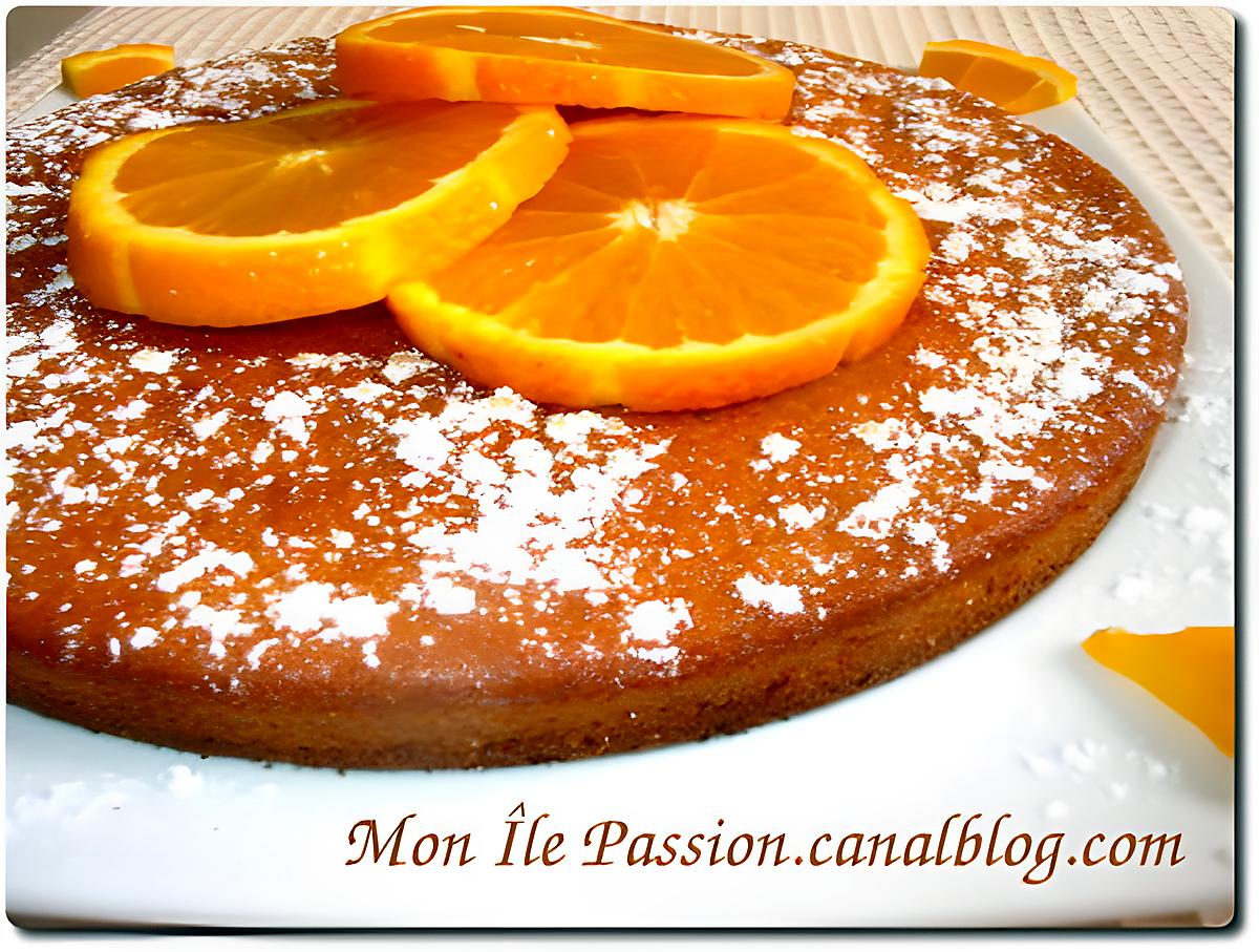 recette Gâteau à l'orange