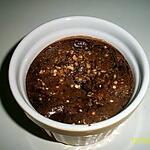 recette pudding mi-cuit choco praliné