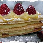 recette Ooo Mille feuille framboises ooO