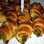 recette croissants aux asperges vertes et bacon