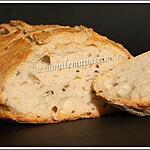 recette Pain aux graines de lin et farine T65