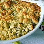recette Crumble doré aux pOmmes