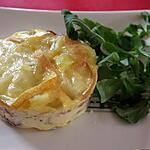recette Flan de pommes de terre entrelardées