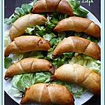 recette Pizza en croissants
