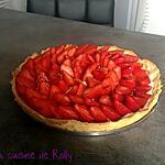 recette Tarte aux fraises et mascarpone façon Ladurée