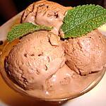 recette GLACE AU CHOCOLAT sans sorbetière.