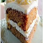 recette ~Gâteau aux carottes glaçage au beurre~