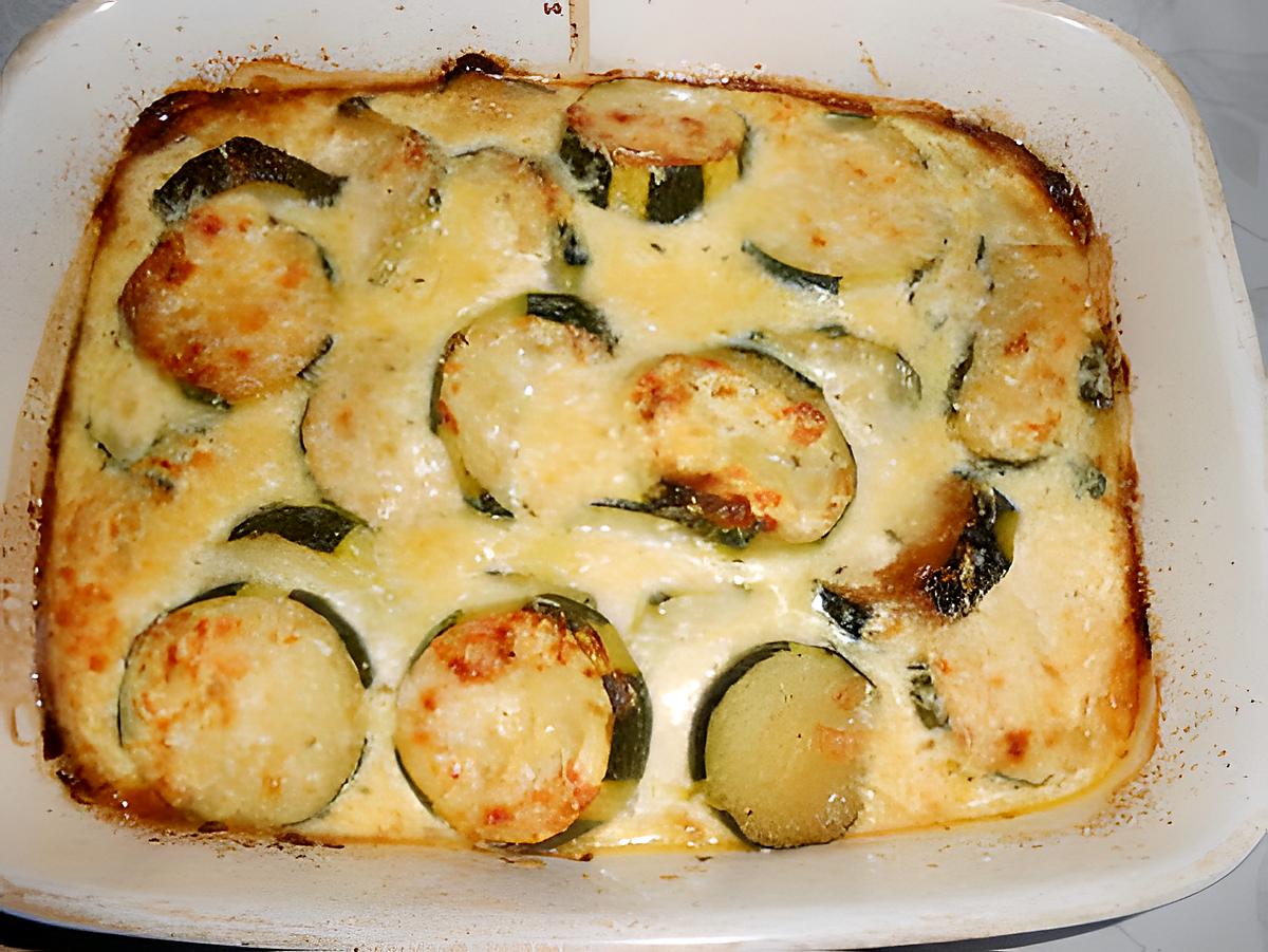 Courgettes en gratin au brocciu 430