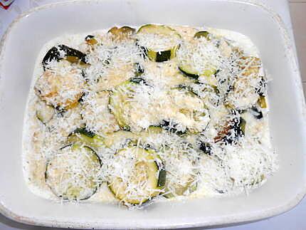 Courgettes en gratin au brocciu 430