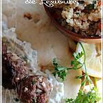 recette ~Keftas de boeuf à la libanaise~