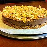 recette Cheesecake choco-Nutella et crêpe dentelle