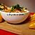 recette Pilaf de boulgour aux crevettes et au crabe, vinaigrette de tomates aux herbes