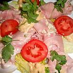 recette Cornets de jambon